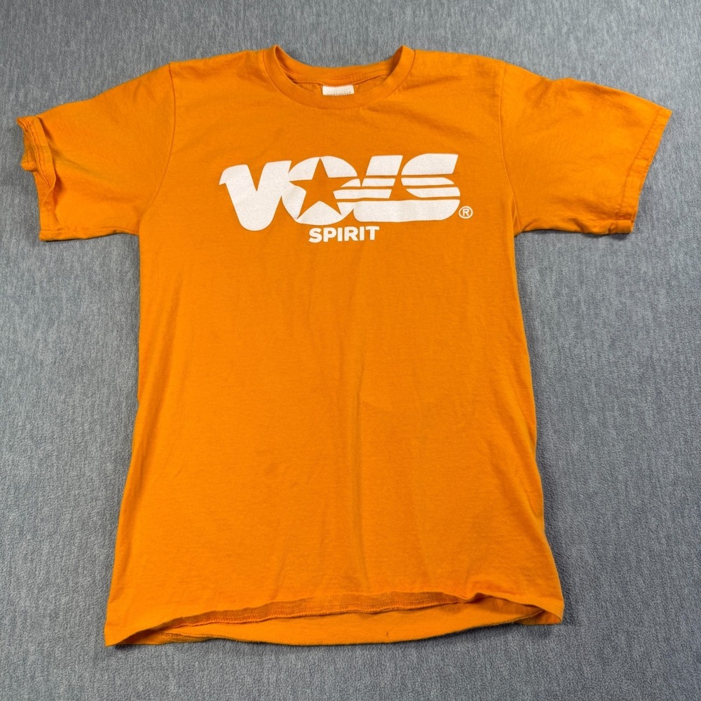 Optimist T-Shirt Men S Orange Tennessee Vols Spirit Cotton Short Sleeve Graphic
